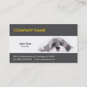 Pet Dog Business Cards