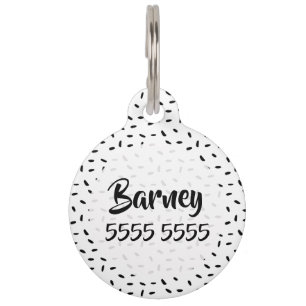 Pet Dog Cat Identification Personalised Contact Tag