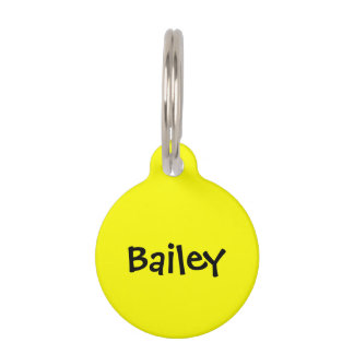 Pet Dog Cat Tag Customise ID Fluorescent