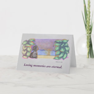 Pet / Dog Condolence Card