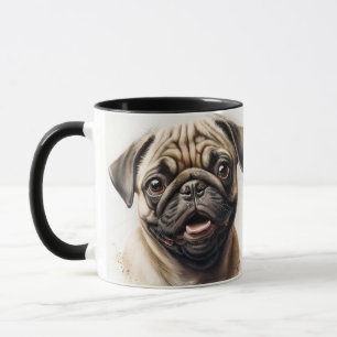 Pet Dog  Elegant Modern Custom Photo Personalised Mug