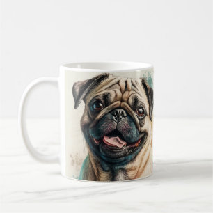 Pet Dog  Elegant Modern Custom Photo Personalized Coffee Mug