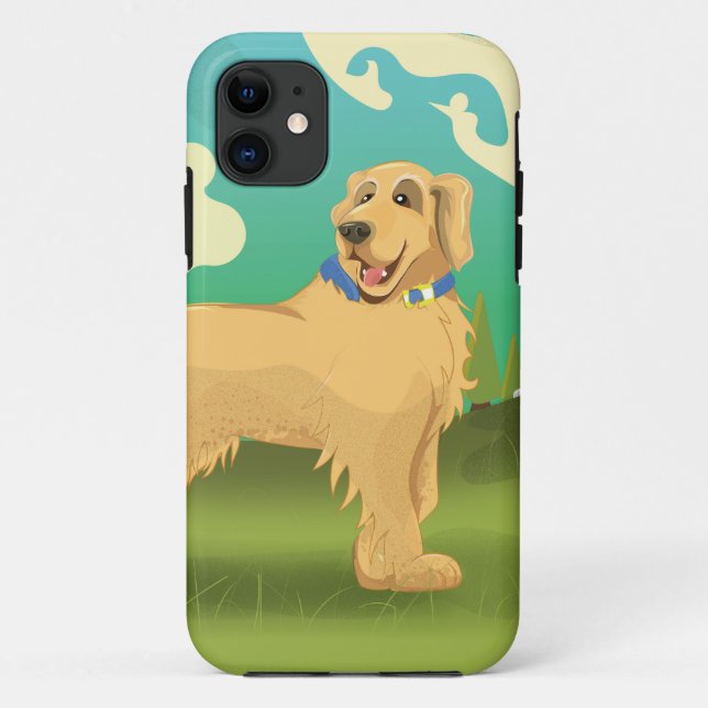 Pet Dog in the park Case-Mate iPhone Case (Back)