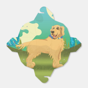 Pet Dog in the park Favour Box