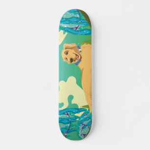 Pet Dog in the park Skateboard