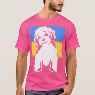 Pet Dog Lover Dog Owner Cavoodle Pop Art Cavapoo T-Shirt