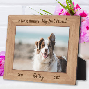 Pet Dog Memorial - In Loving Memory - Pet Loss Plaque