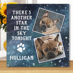 Pet Dog Memorial - Pet Loss Photo - Pet Sympathy Plaque