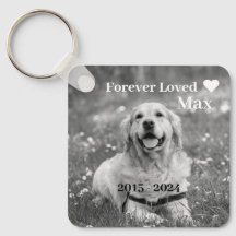 Pet Dog Memorial Photo with Quote