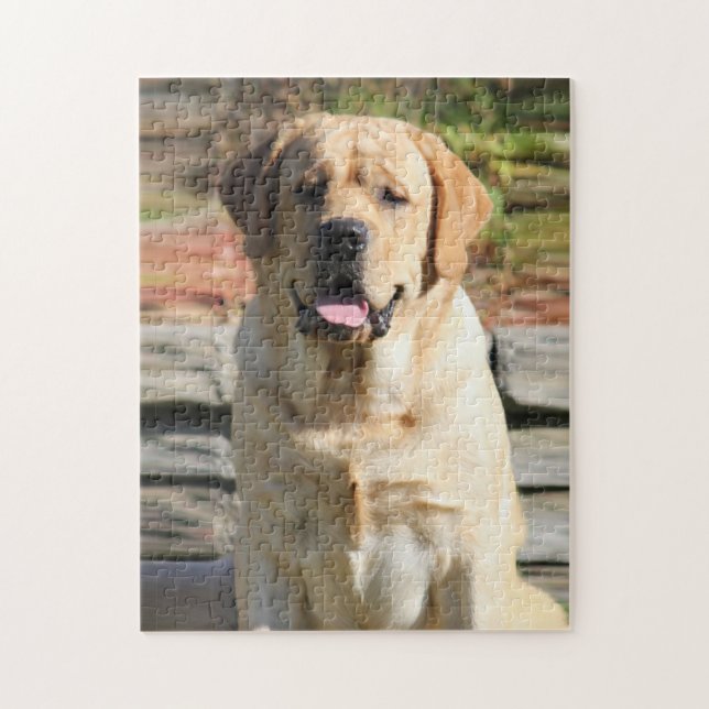 Pet dog Photo Template  Jigsaw Puzzle (Vertical)