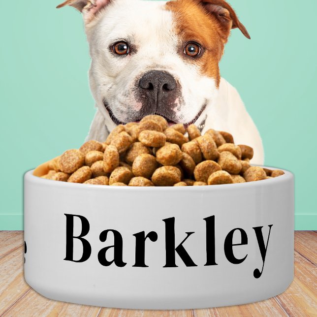 Pet Dog Puppy Personalised Food Water Ceramic (Creator Uploaded)