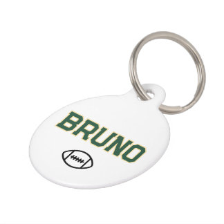 Pet Dog Sports Lovers Dog Dad Mum Football fans Tag