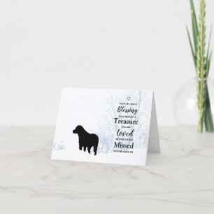 Pet Dog Sympathy Quote - Pet Loss Condolence Card