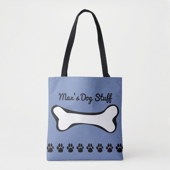 Pet Dog Toys & Accessories Monogram Tote Bag (Front)