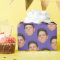 Pet Face Photo Violet Purple Gift Wrapping Paper