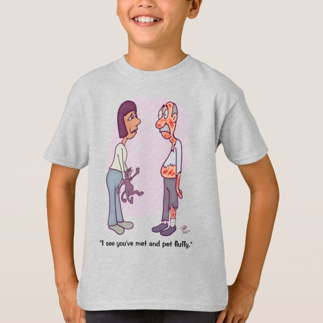 Pet Folded Boy's T-Shirt (Front)