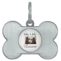 Pet friends besties add name pet photo animal love