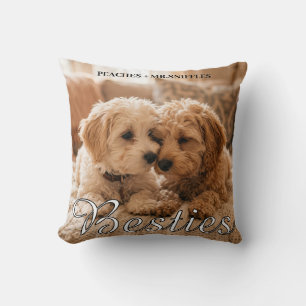 Pet Friends Dog Dad, birthday gift for dad Cushion