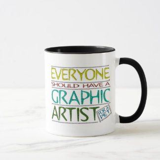 Pet Graphic Artist Mug