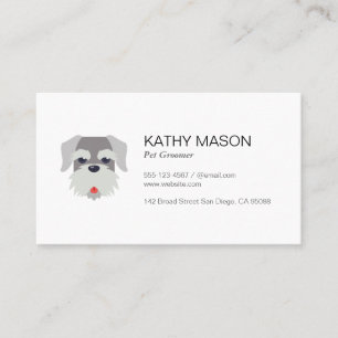 Pet Groomer Doggy Day Care Business Card