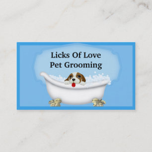 Pet Grooming Business Card