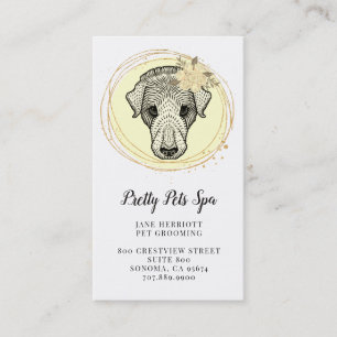 Pet Grooming Business Card