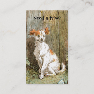 Pet Grooming or Pet Spa Business Card