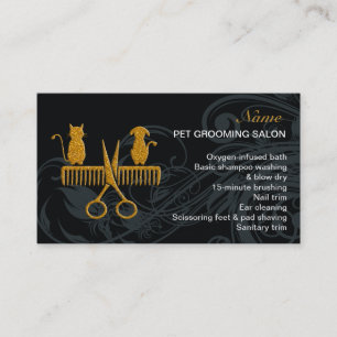 Pet grooming Salon Business Card