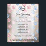 pet grooming template flyer<br><div class="desc">pet services flyer</div>