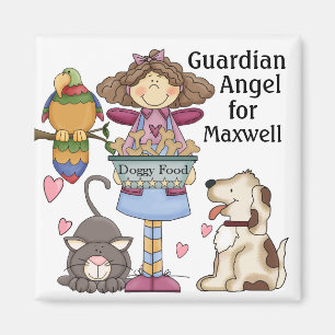 Pet Guardian Angel Magnet by SRF