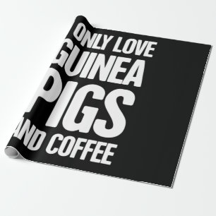 Pet Guinea Pig Guinea Pig Owner Wrapping Paper
