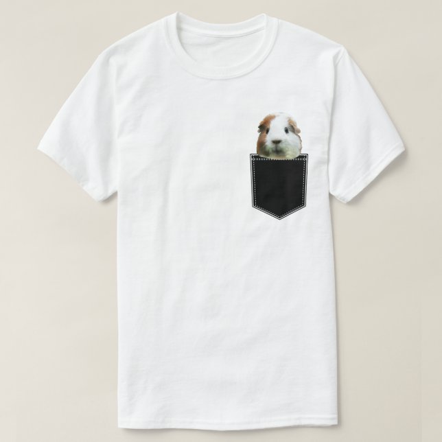 Pet Guinea Pig In My Pocket Men's T-Shirt (Design Front)