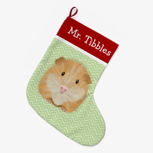 Pet Guinea Pig Personalised Large Christmas Stocking