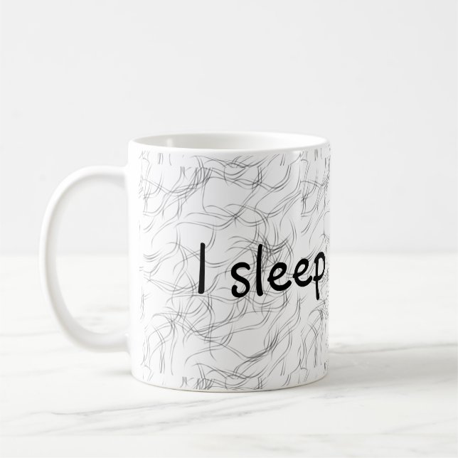 Pet Hair Coffee Mug (Left)