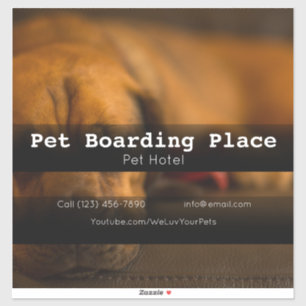 Pet Hot company vehicle adverting business Sticker