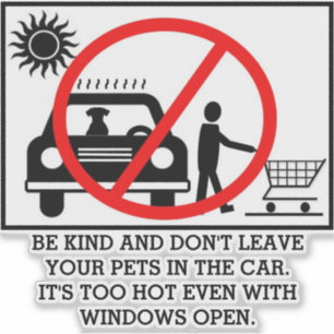 Pet Hot Weather Safety Warning