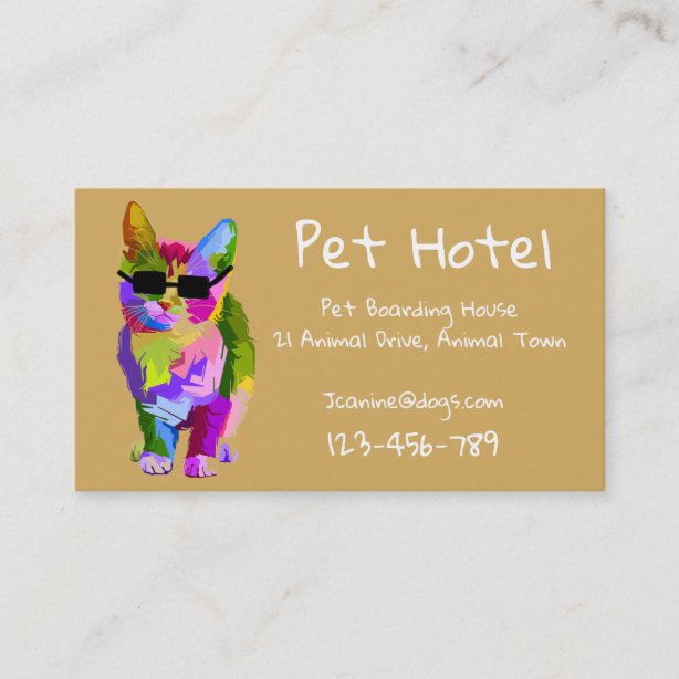 Dog Boarding Kennels Business Cards Zazzle UK