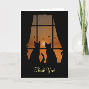 Pet House Sitter Business Thank You Card