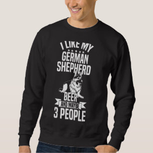 Pet I Like My German Shepherd Dog Sweatshirt