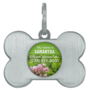 Pet ID Name Number Tags Pink Mountain Laurel