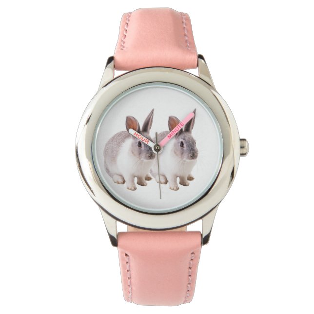 Pet image for Stainless-Steel-Pink Watch (Front)