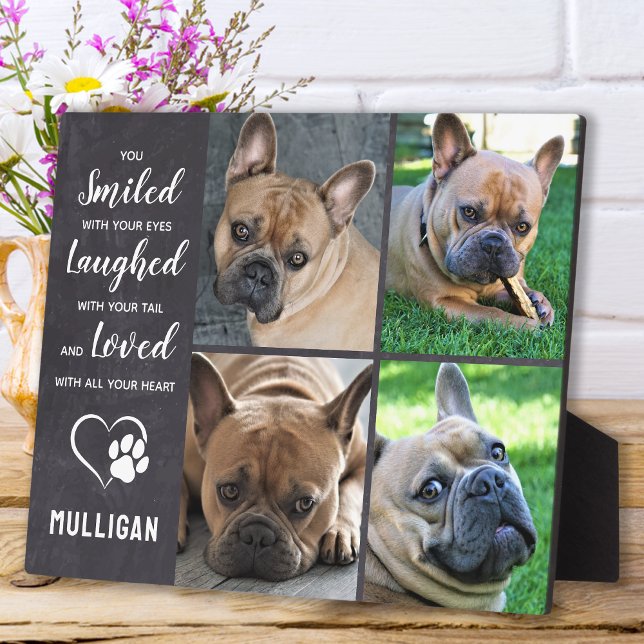 Pet Loss Dog Memorial Gift Keepsake Pet Memorial Plaque (Creator Uploaded)