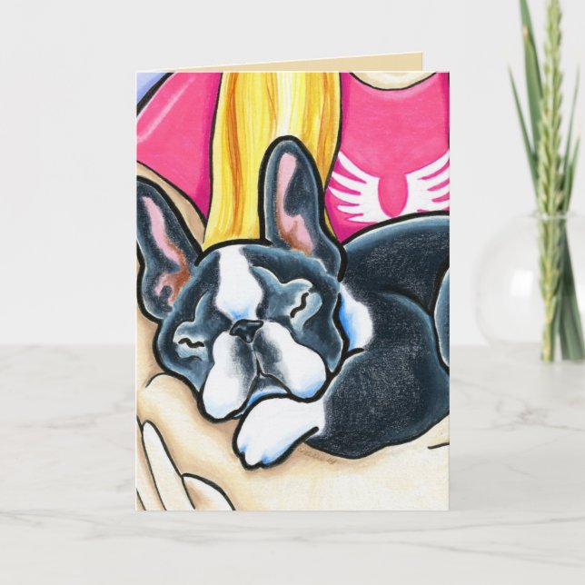 Pet Loss Dog Saying Goodbye Tribute from Group Card (Front)