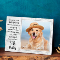 Pet Loss Gift Sympathy Quote Photo Pet Memorial