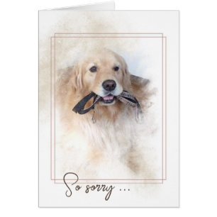 Pet Loss Sympathy Golden Retriever