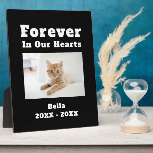 Pet Loss Sympathy Memorial Forever In Our Hearts Plaque