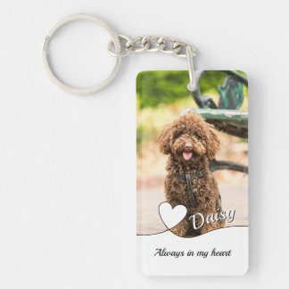 Pet Loss Sympathy Memorial Keepsake Symbol Key Ring