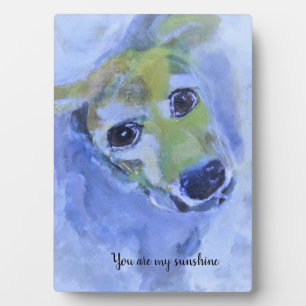 Pet loss : You are my sunshine : dog lover Plaque