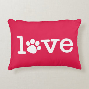 Pet love decorative cushion