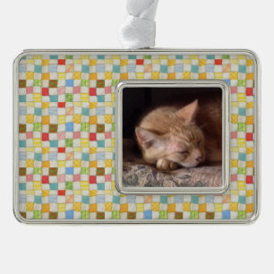 PET LOVE Framed Horizontal Ornament / Quilt